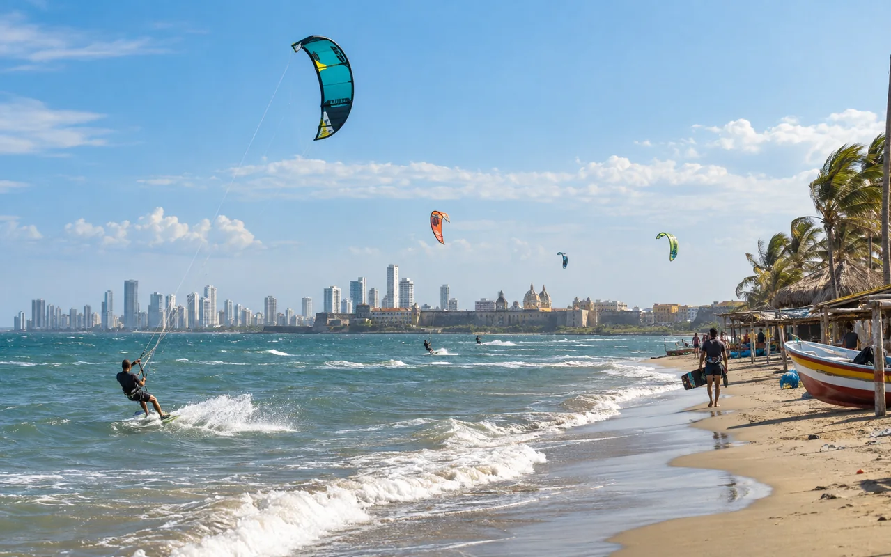 La Boquilla y otros spots de Cartagena: cómo elegir